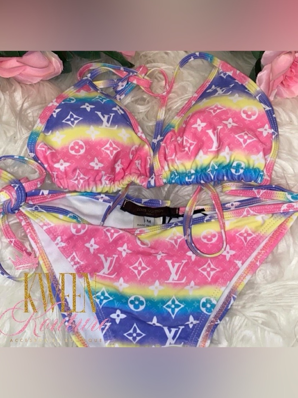 LV Womens Bikini Size M